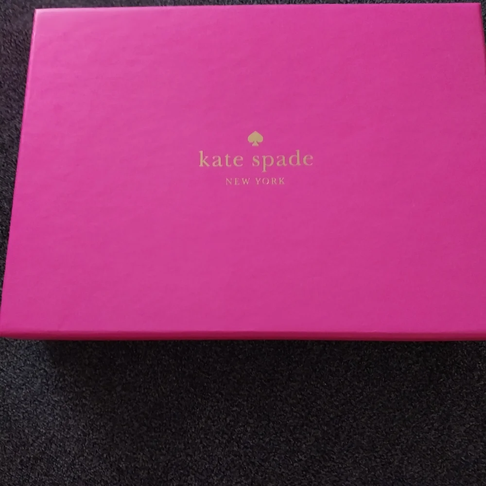 Kate Spade Navy Glitter NWOT Wallet On A String